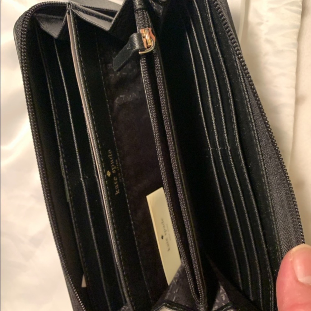 Black with glitter stripes Kate Spade!!!